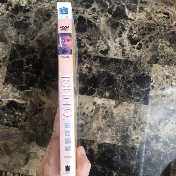 John Q (DVD, 2002) With Denzel Washington Cardboard & Plastic Case Holder - Picture 3 of 10